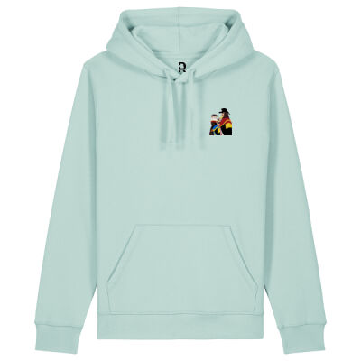 Gildereuzen Side-by-Side back & front Drummer 2.0 hoodie Thumbnail