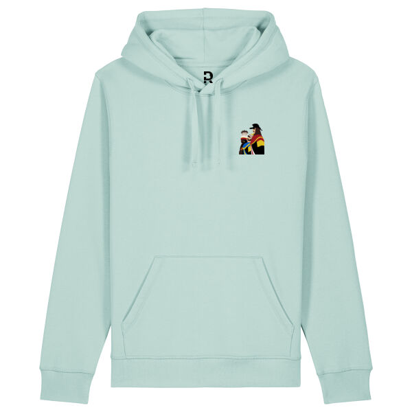 Gildereuzen Side-by-Side back & front Drummer 2.0 hoodie Thumbnail